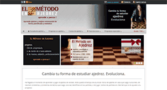 Desktop Screenshot of elmetodoenajedrez.com