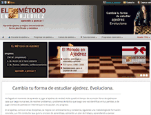 Tablet Screenshot of elmetodoenajedrez.com